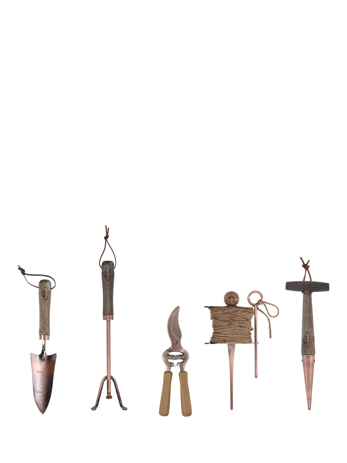 Fallen Fruits FSC ash wood gardening tool kit, imported from the UK