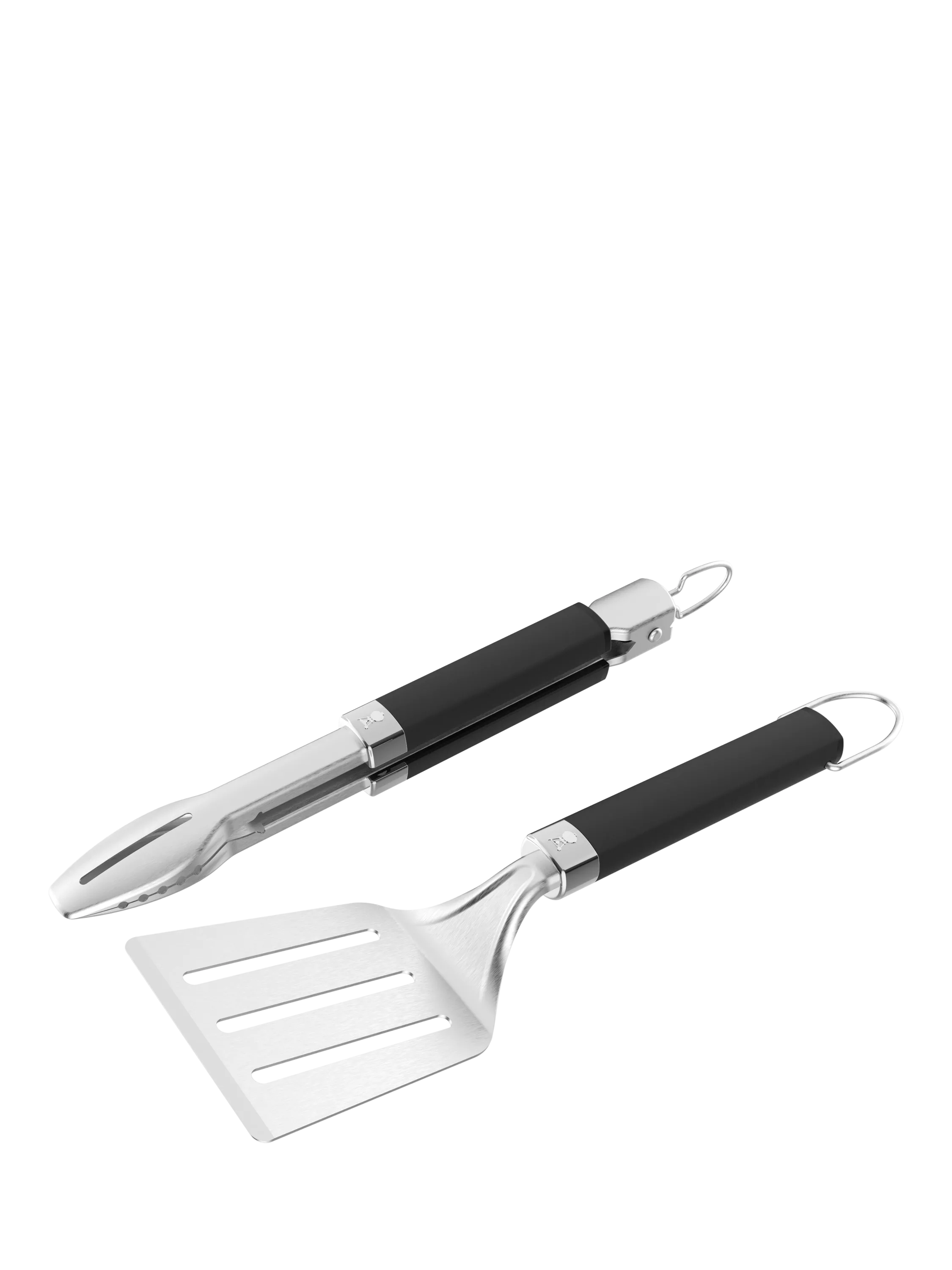 Weber portable BBQ spatula and tongs tool set (British brand)