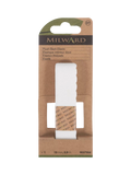 Milward Plush Back Elastic white 19mm x 90cm, UK version