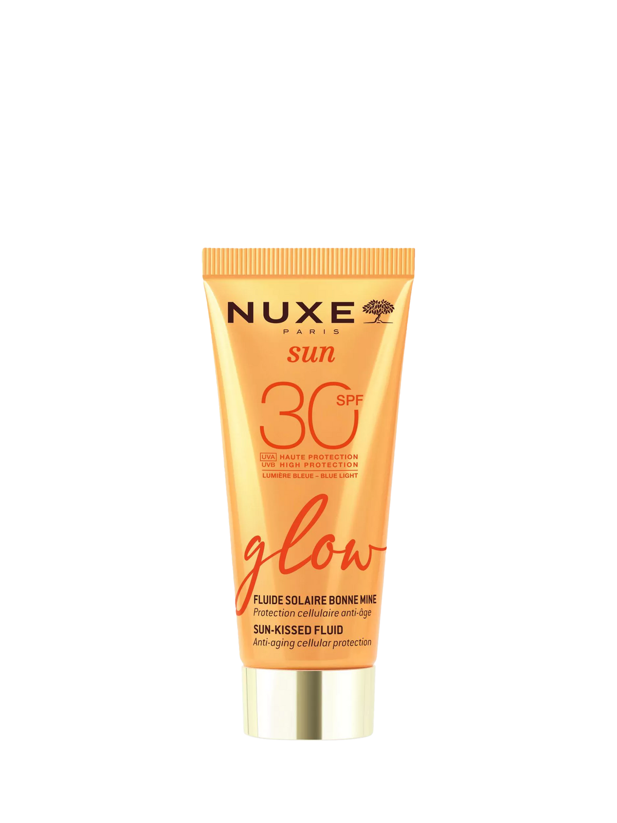 NUXE Sun Glow Sun-Kissed Fluid SPF30 40ml (British brand)