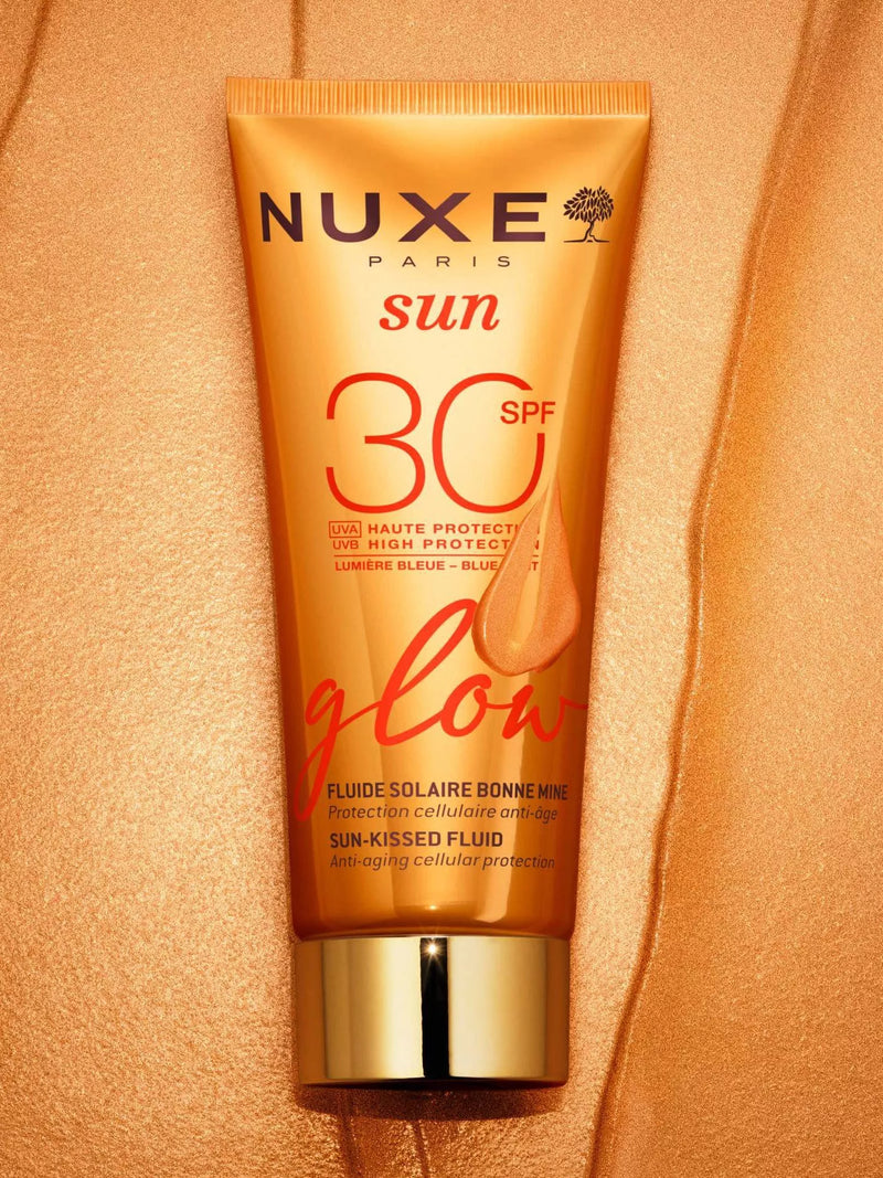 NUXE Sun Glow Sun-Kissed Fluid SPF30 40ml (British brand)