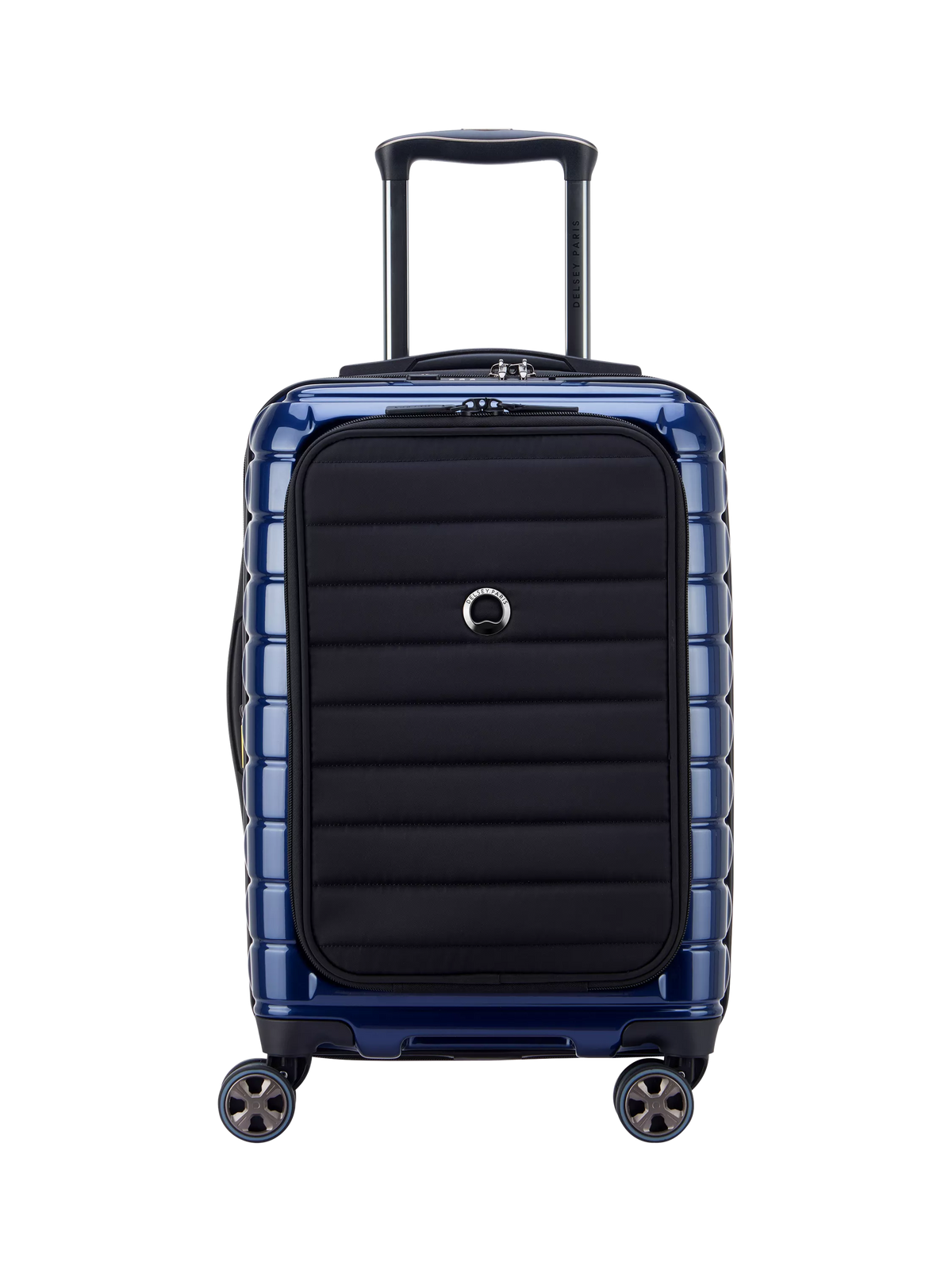 Delsey Shadow 5.0 cabin trolley 55cm blue, imported from the UK