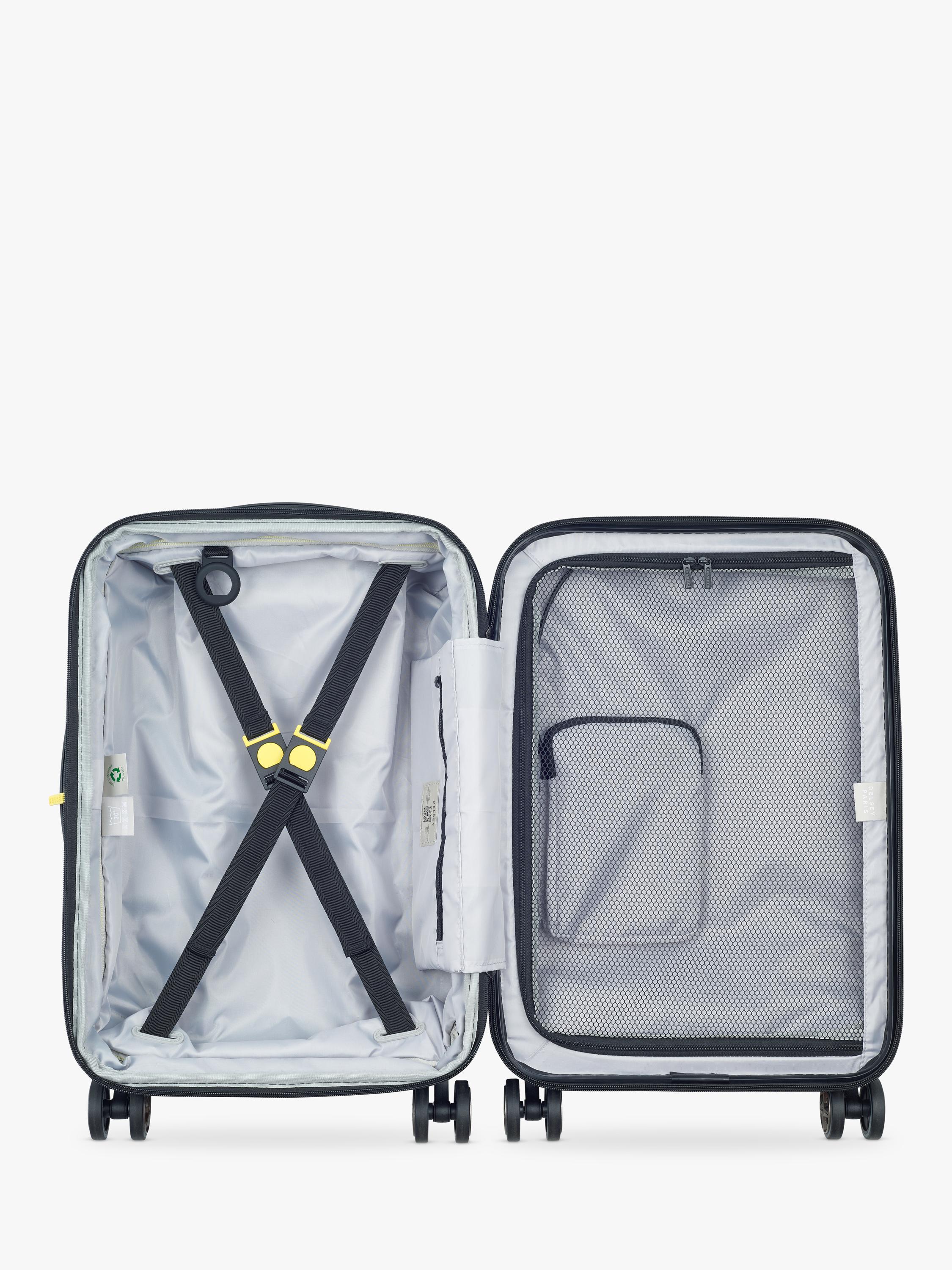 Delsey Shadow 5.0 cabin trolley 55cm blue, imported from the UK