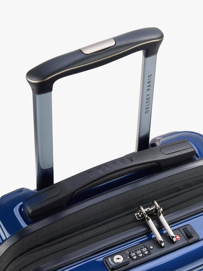 Delsey Shadow 5.0 cabin trolley 55cm blue, imported from the UK