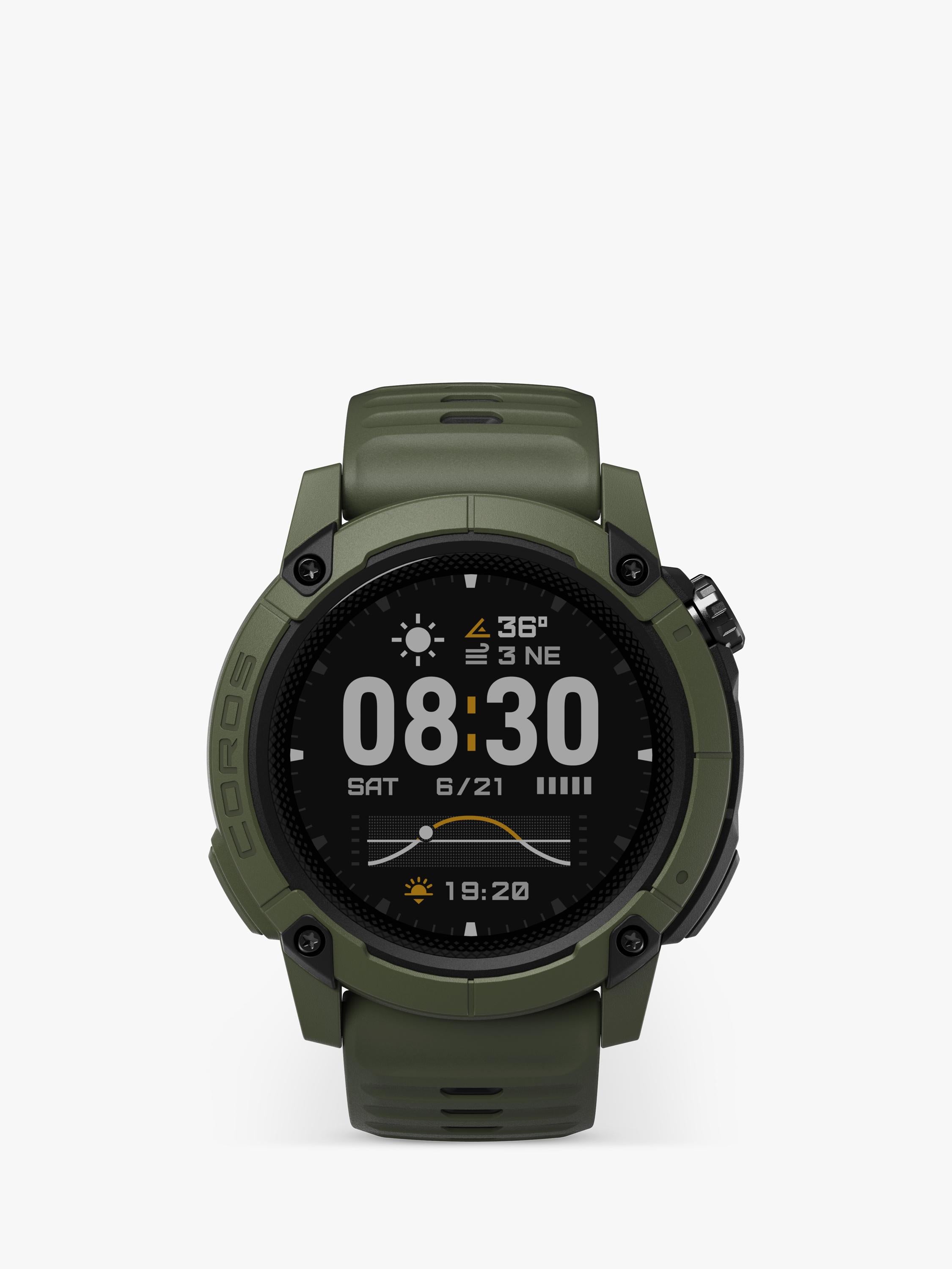COROS Nomad GPS adventure watch green strap - British product