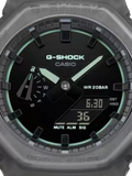 Casio G-SHOCK Smoked Lights 2100 watch black resin - British product