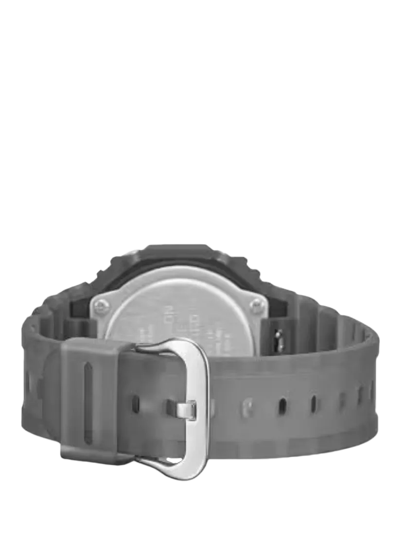 Casio G-SHOCK Smoked Lights 2100 watch black resin - British product