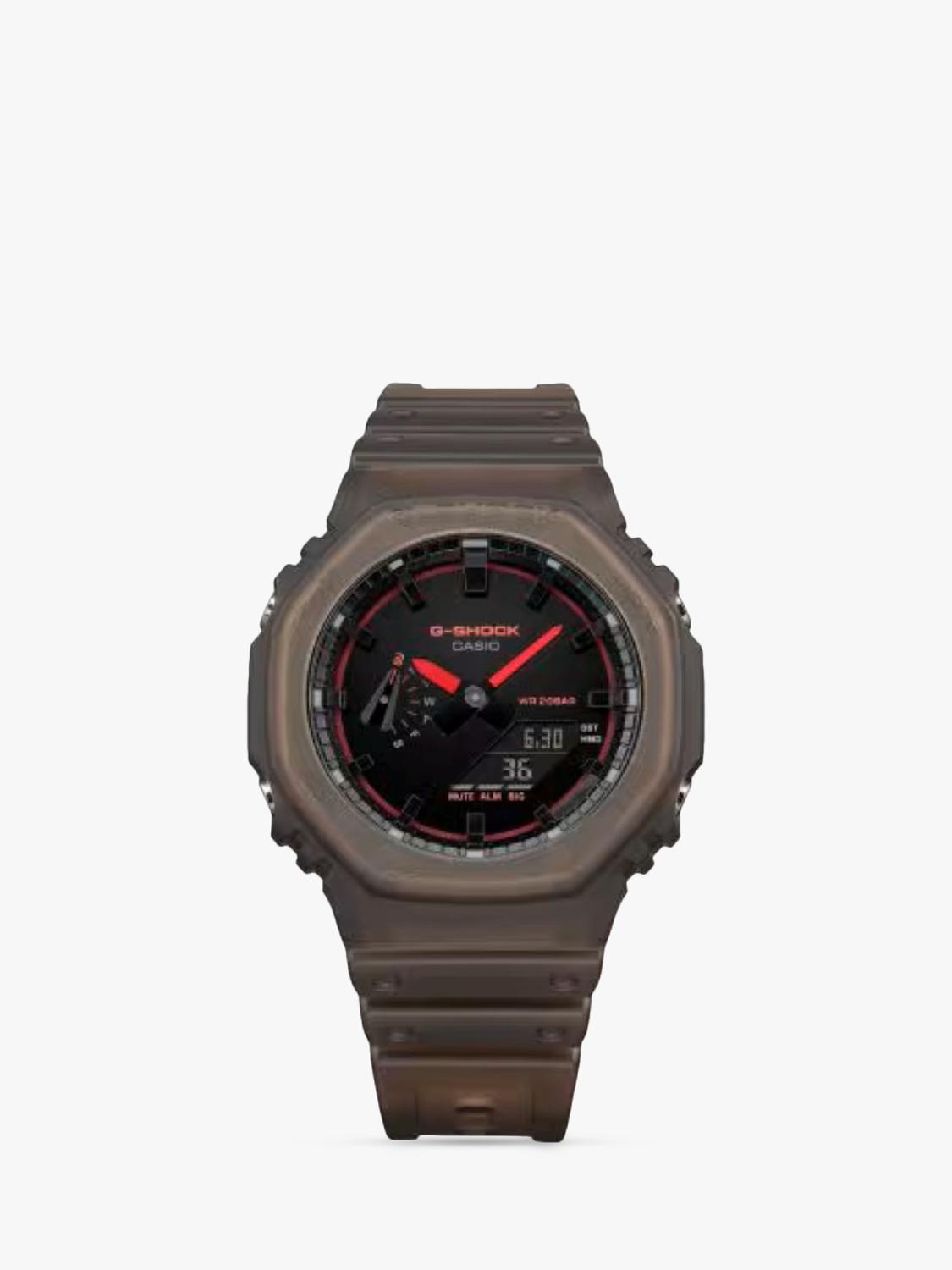 Casio G-SHOCK Smoked Lights 2100 watch brown (British brand)