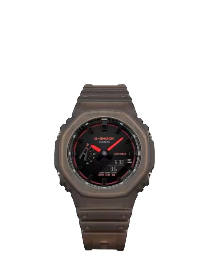 Casio G-SHOCK Smoked Lights 2100 watch brown (British brand)