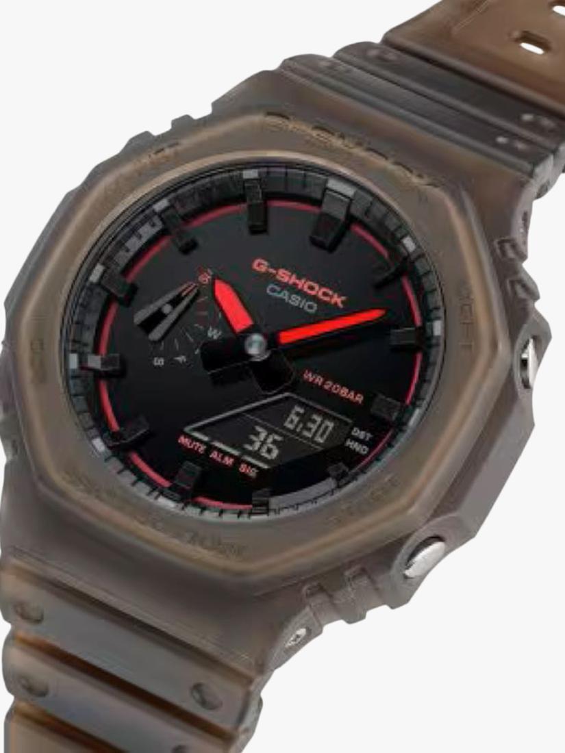 Casio G-SHOCK Smoked Lights 2100 watch brown (British brand)