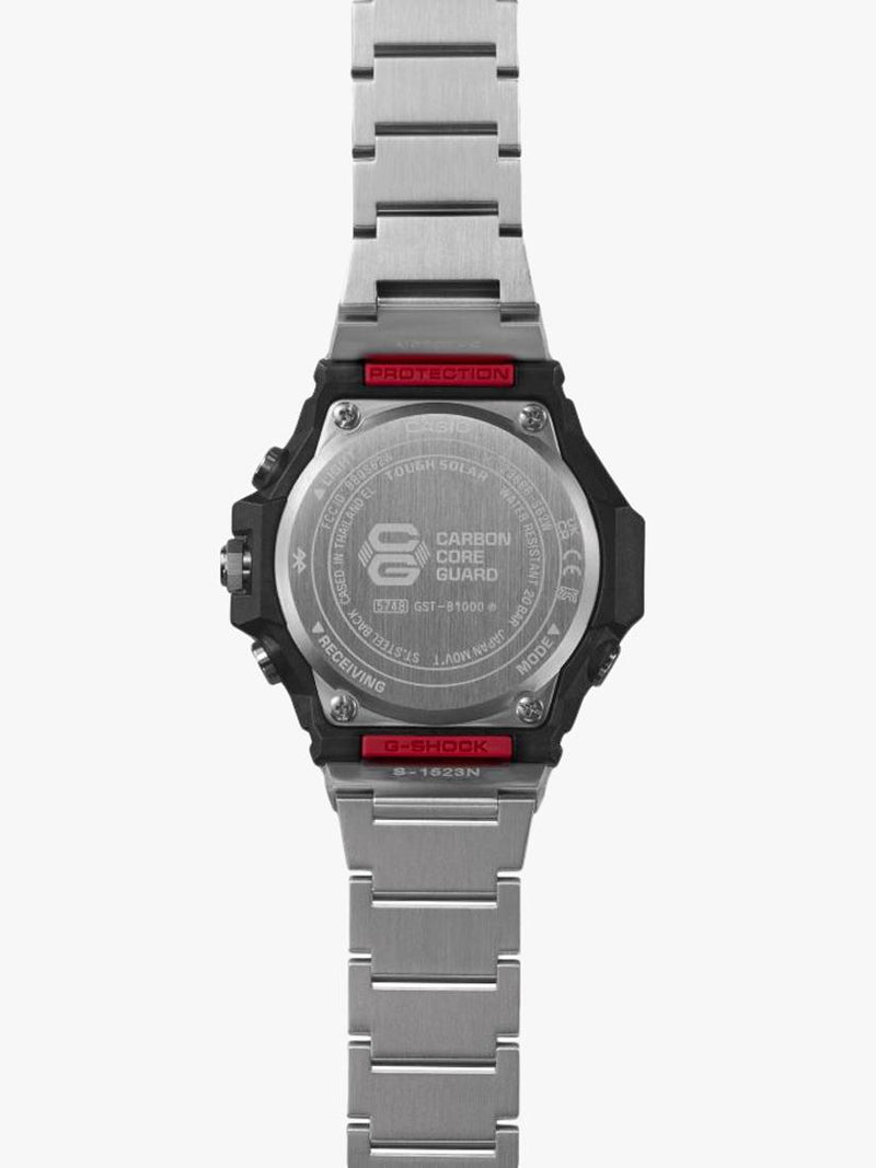 Casio G-SHOCK GST-B1000D men's watch with metal strap, UK version