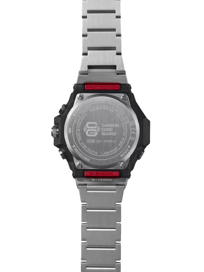 Casio G-SHOCK GST-B1000D men's watch with metal strap, UK version