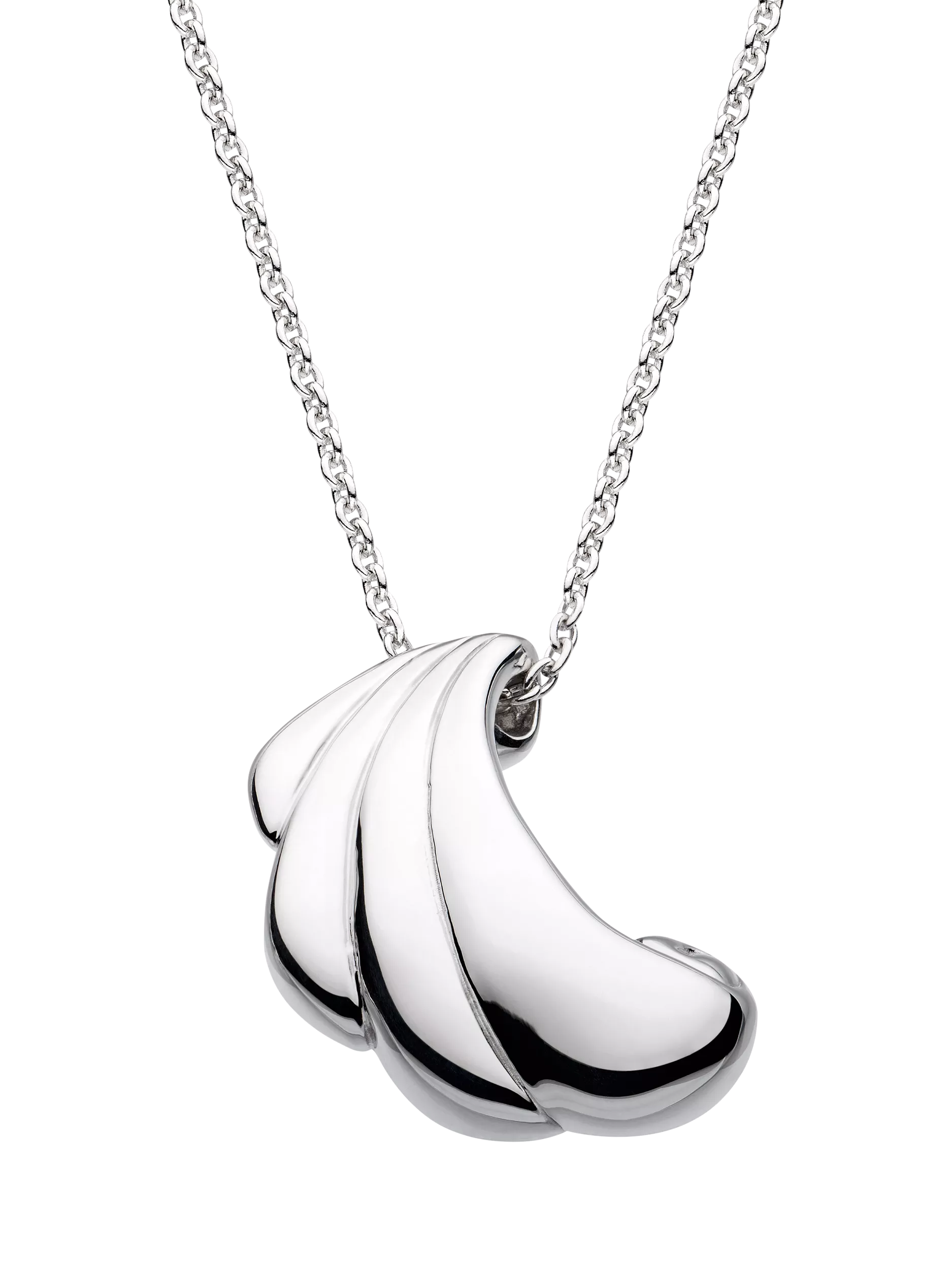 Kit Heath Océane Shell Echo Grande necklace sterling silver (British brand)