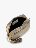 Apatchy London leather crossbody bag Latte, UK version