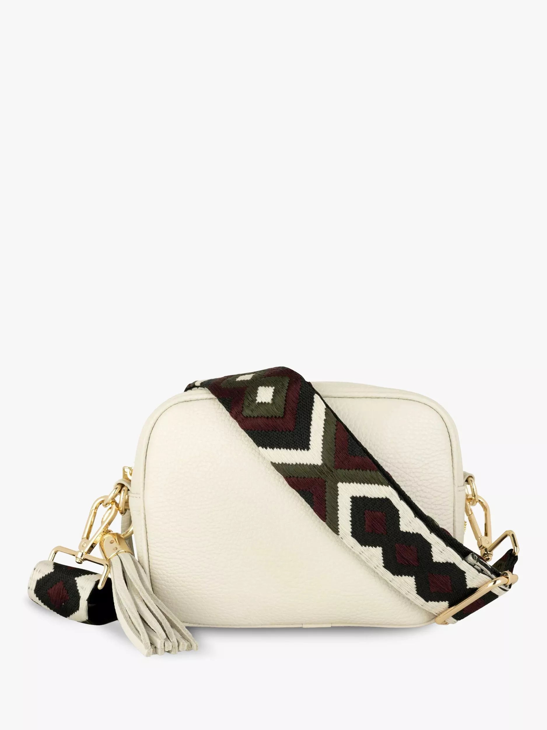Apatchy London Leather Cross Body Bag Black