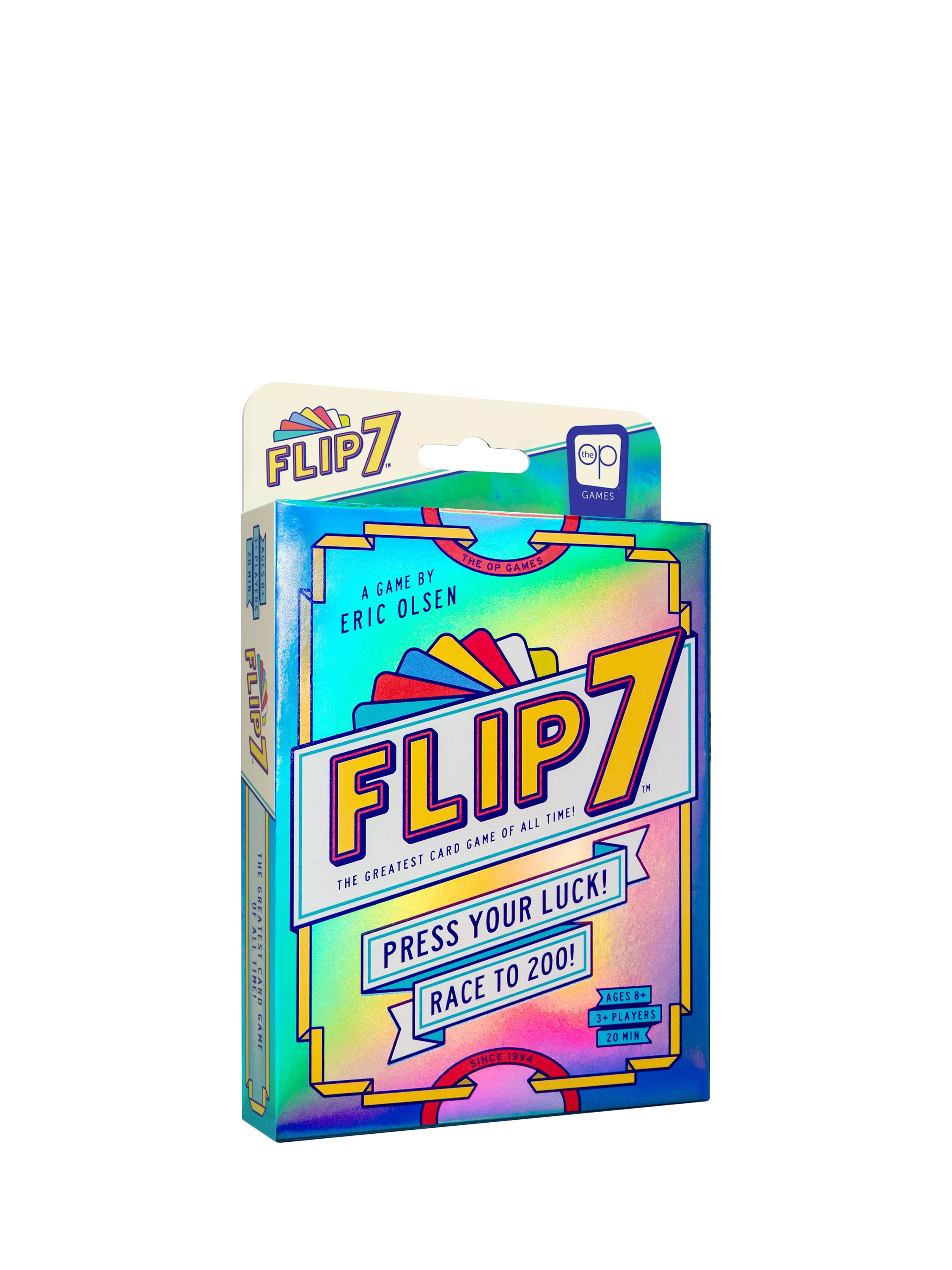 Asmodee Flip 7 card game for 3 players - British product