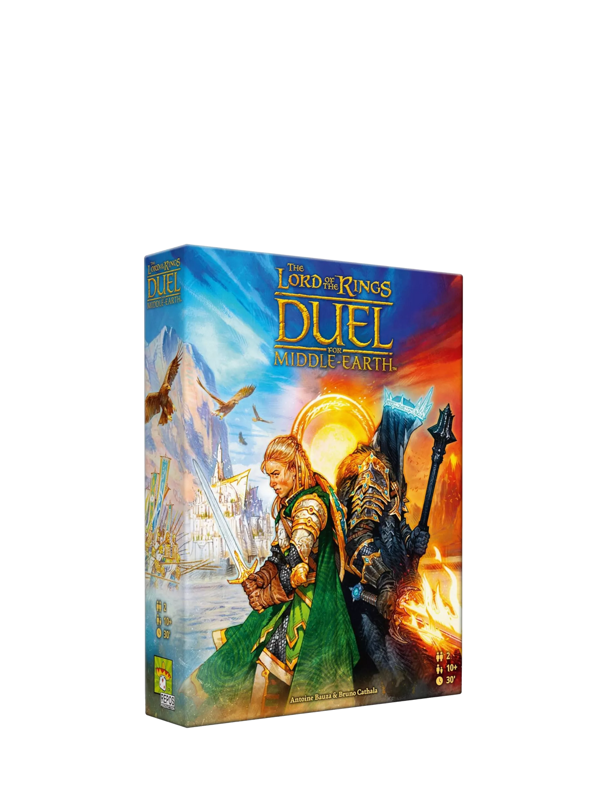 Asmodee Lord of the Rings Duel for Middle-earth board game (British brand)