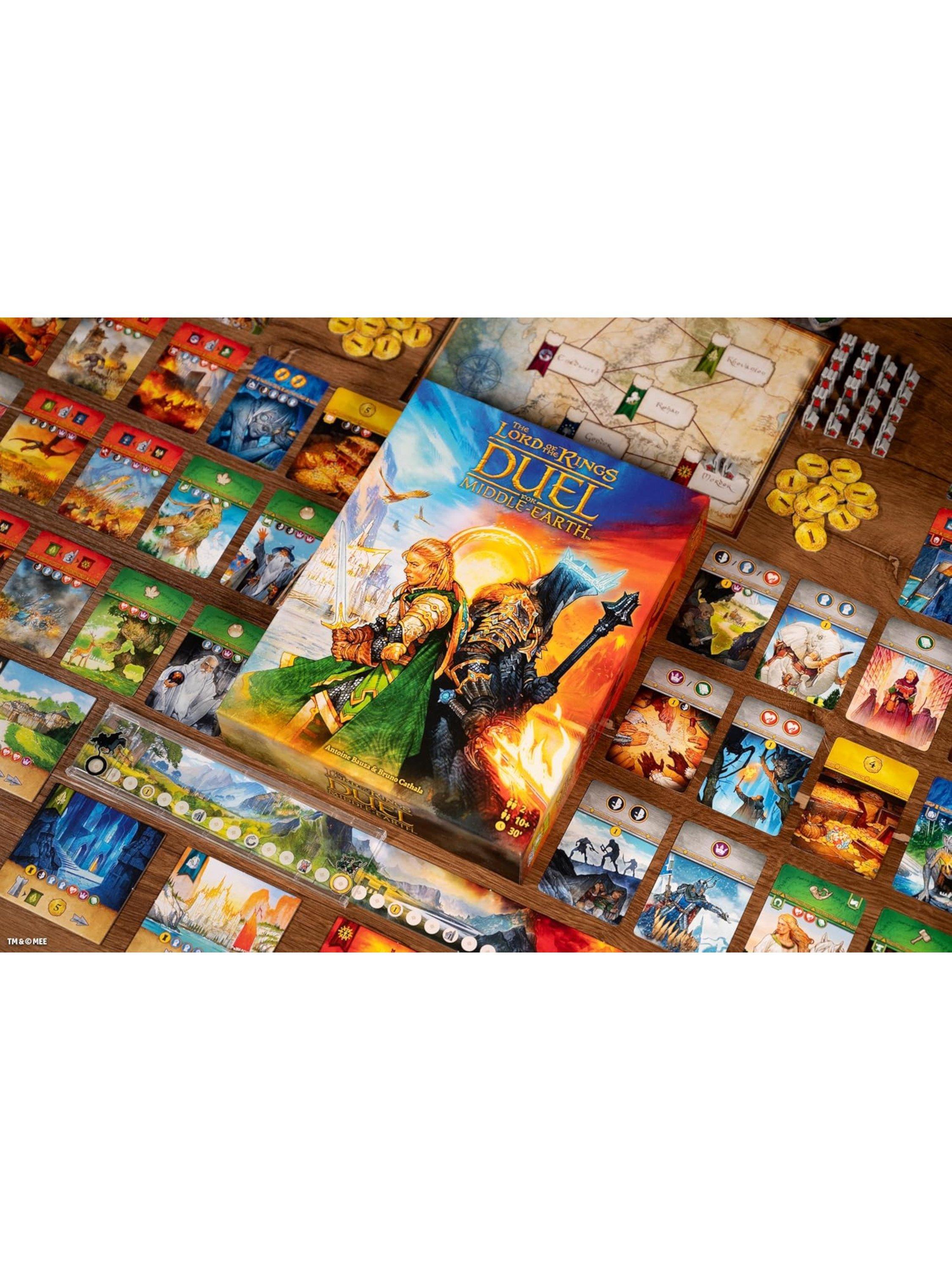Asmodee Lord of the Rings Duel for Middle-earth board game (British brand)