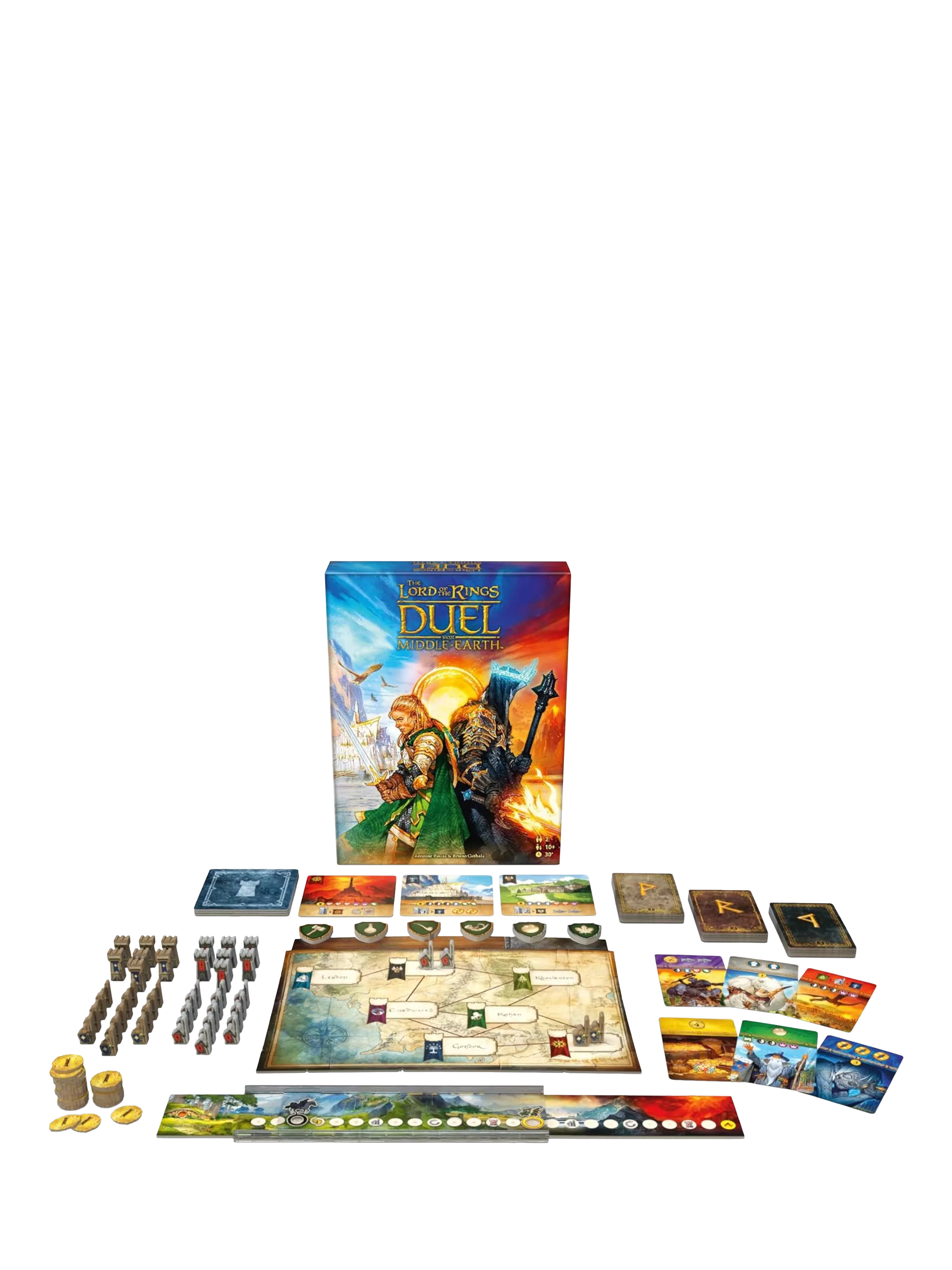 Asmodee Lord of the Rings Duel for Middle-earth board game (British brand)