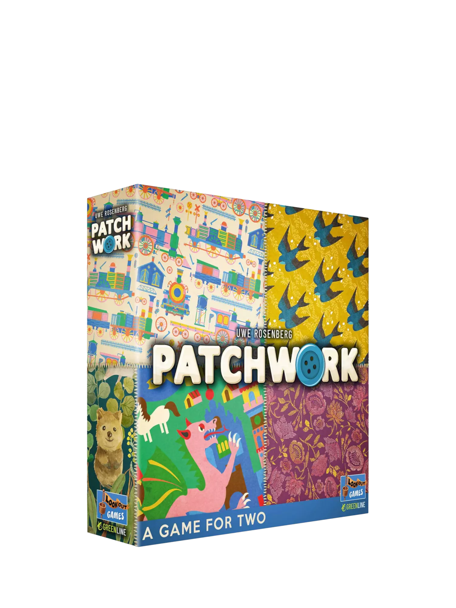 Asmodee Patchwork Refresh board game (British brand)