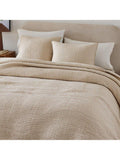 West Elm Matelassé bedspread Sand super king size, UK version