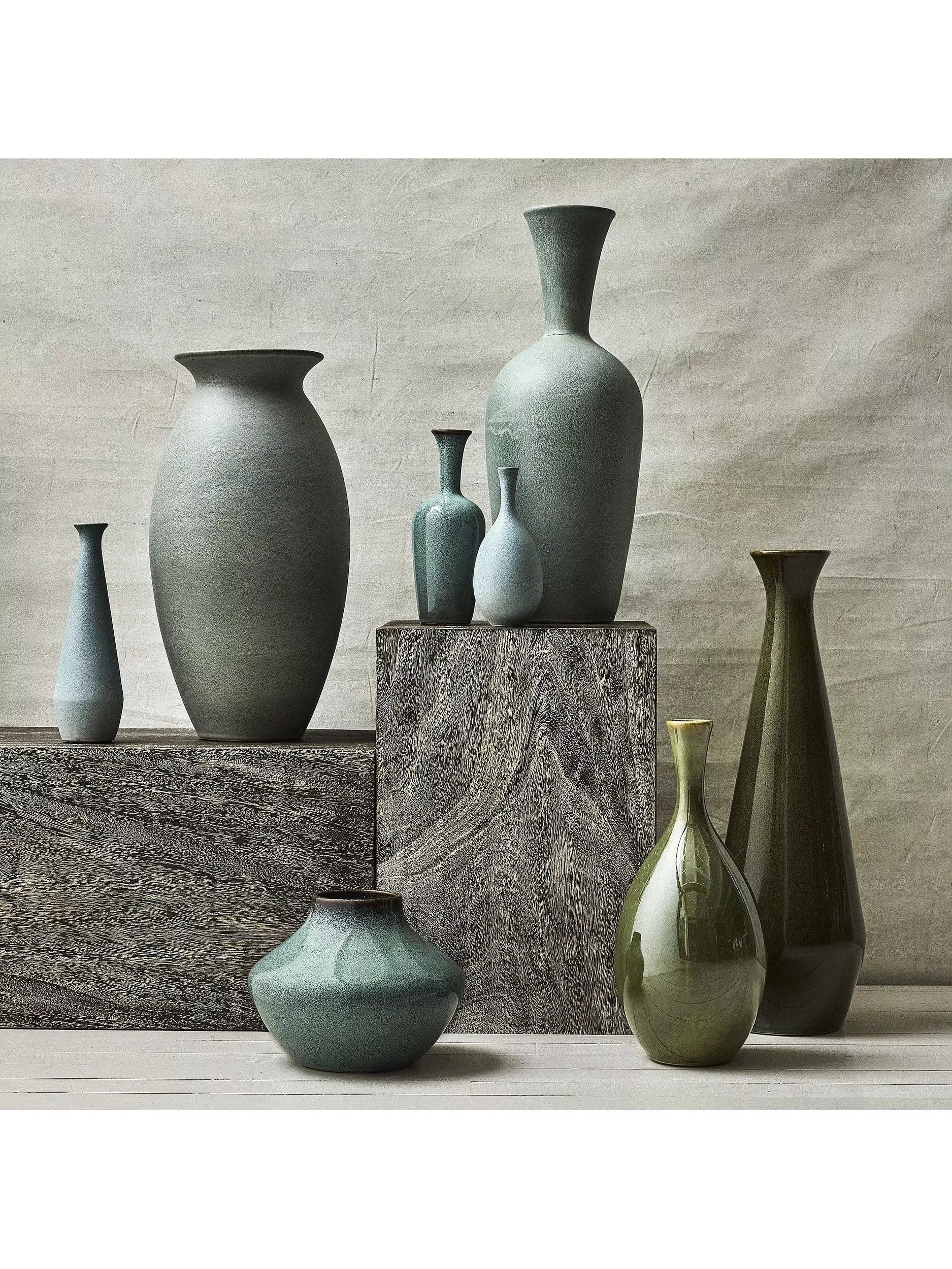 West Elm ceramic vase H56cm - British product