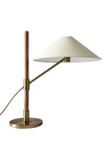 West Elm Devon Table Lamp in Antique Brass, UK version