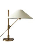 West Elm Devon Table Lamp in Antique Brass, UK version