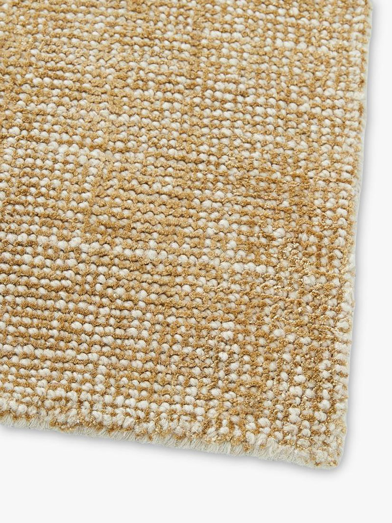 West Elm Glimmer hand woven rug Honey 152x244cm - British product