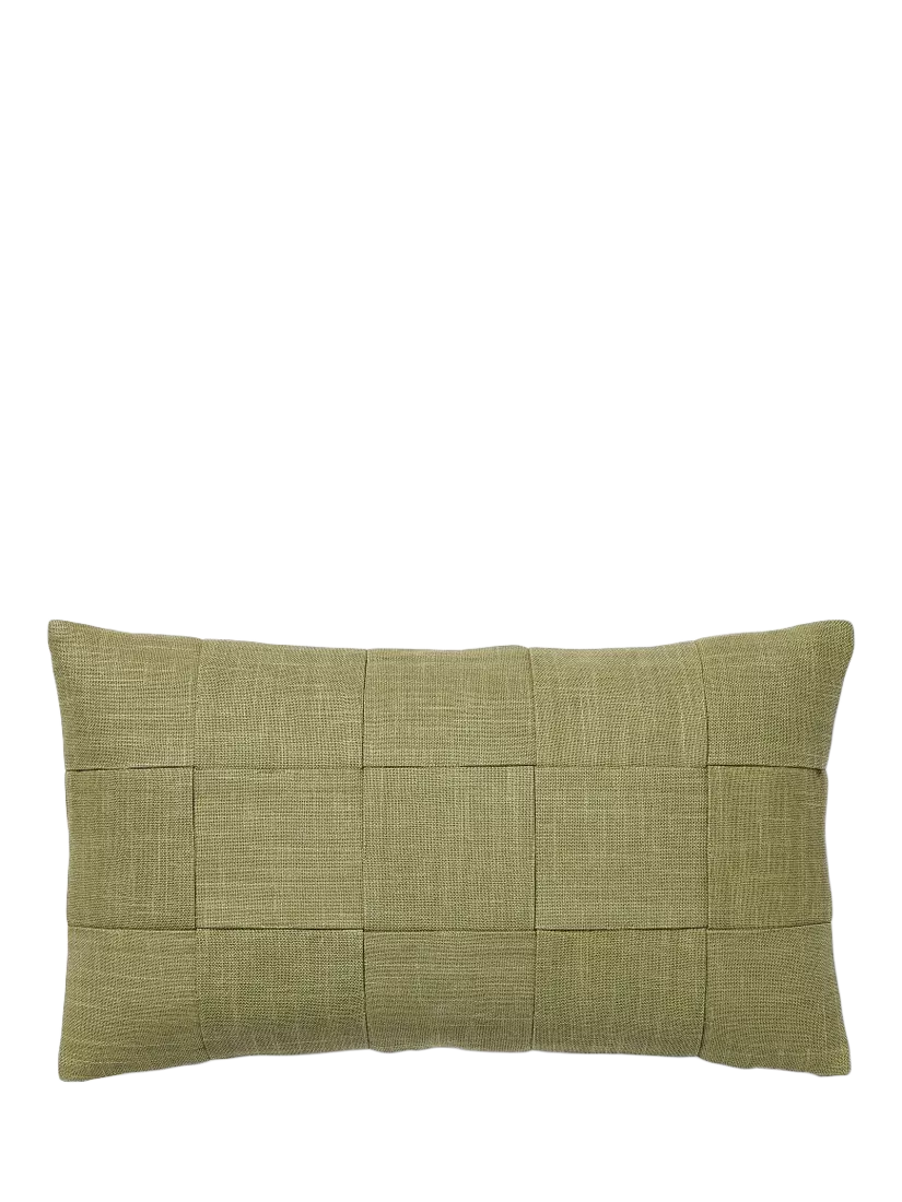West Elm basket weave cushion cover 30x53cm, imported from the UK