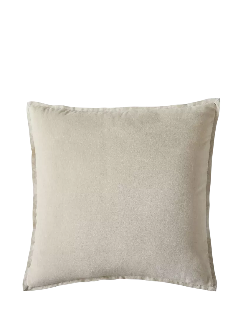 West Elm velvet cushion cover Sand, imported from the UK
