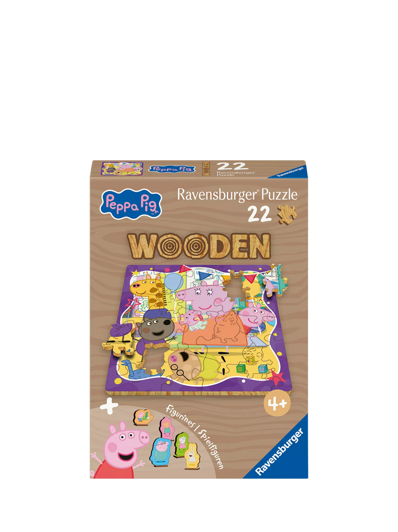 Peppa Pig wooden jigsaw puzzle 22 piece (British brand)