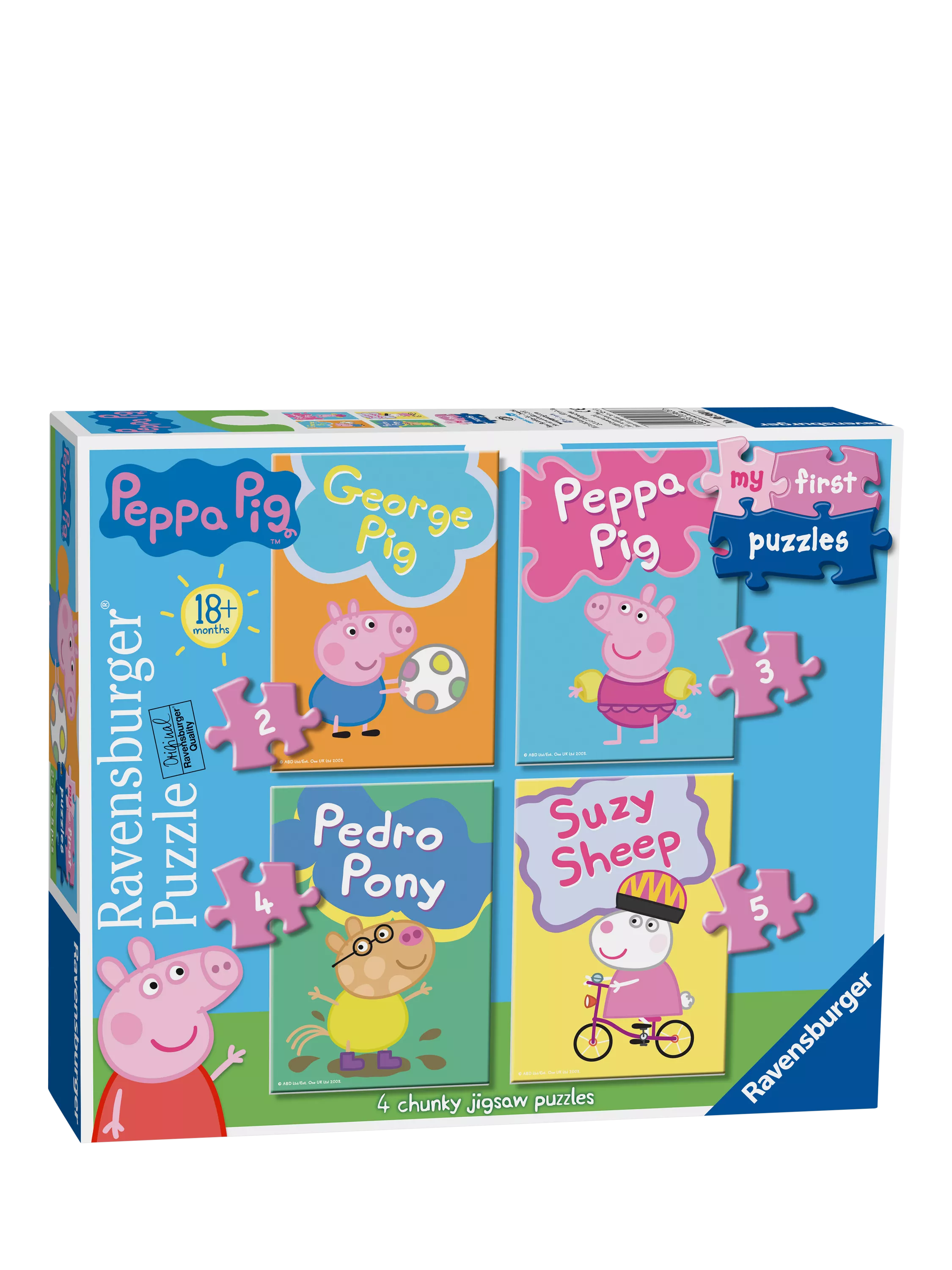 Peppa Pig My First Jigsaw Puzzle set, imported from the UK