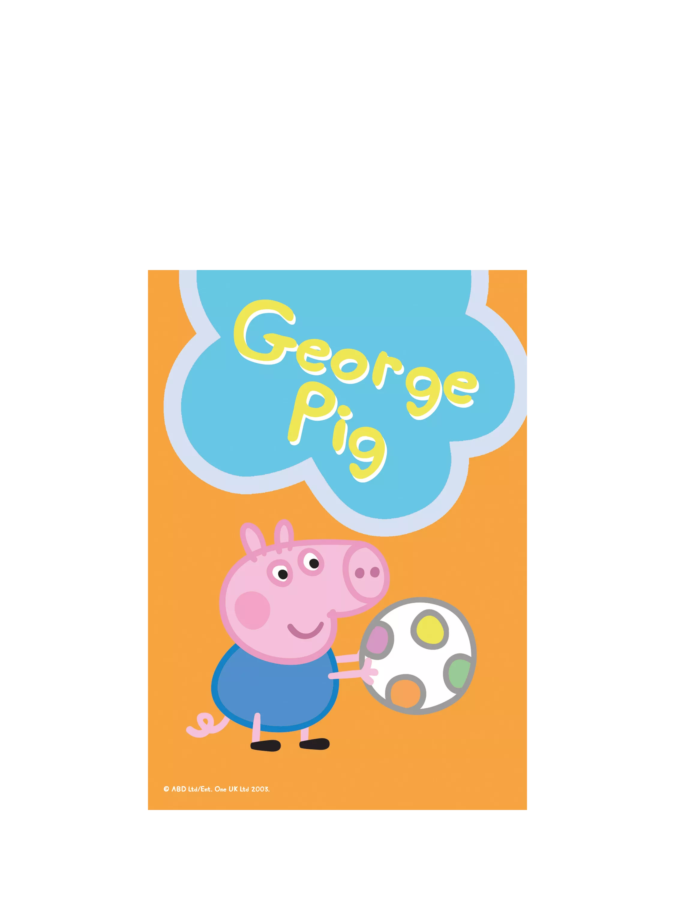 Peppa Pig My First Jigsaw Puzzle set, imported from the UK