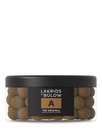 John Lewis Lakrids by Bülow Large Chocolate Coated Liquorice Original 515g- Buy online at McGrocer