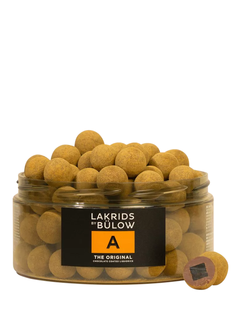 Lakrids By Bülow large chocolate coated liquorice 515g, UK version