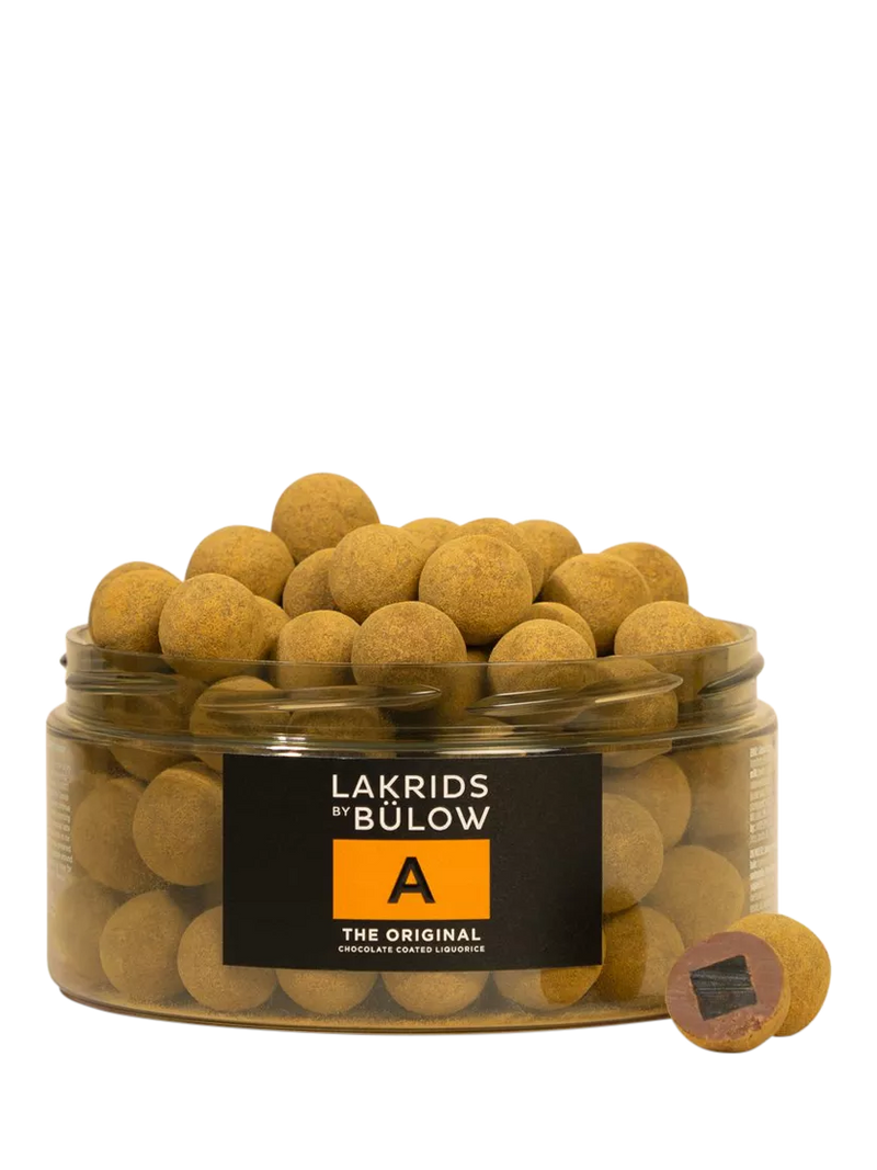 Lakrids By Bülow large chocolate coated liquorice 515g, UK version