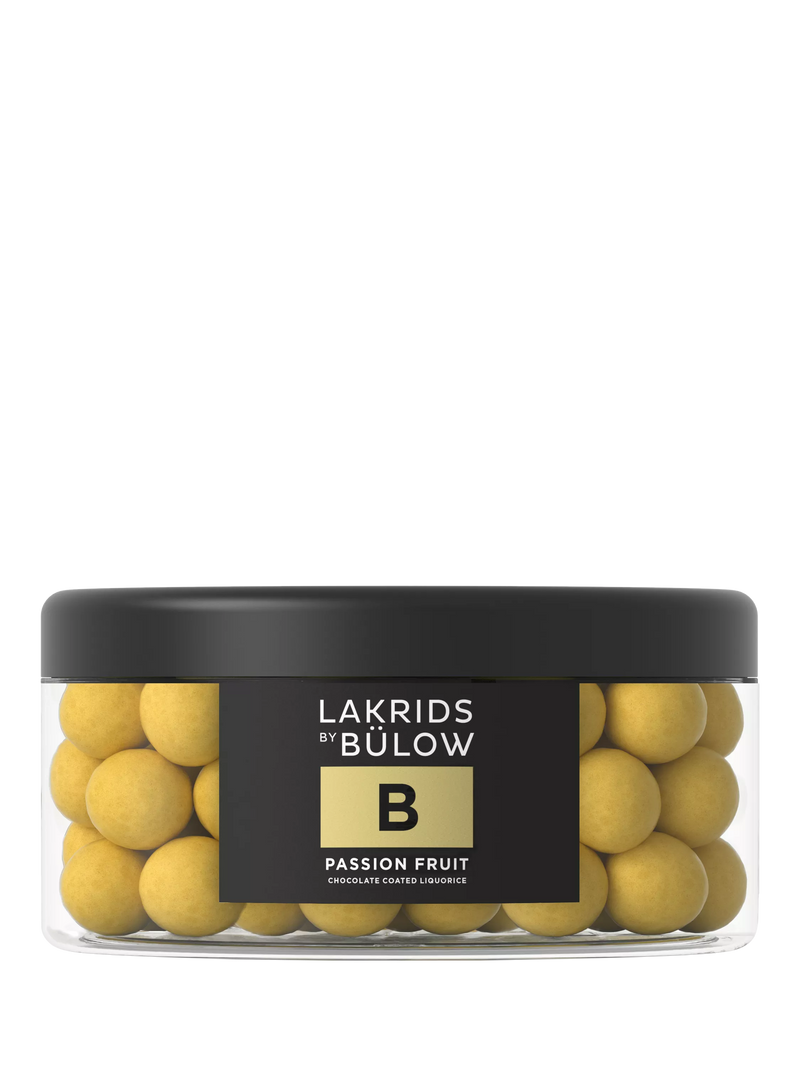LAKRIDS BY BÜLOW chocolate coated liquorice passion fruit 515g (British brand)
