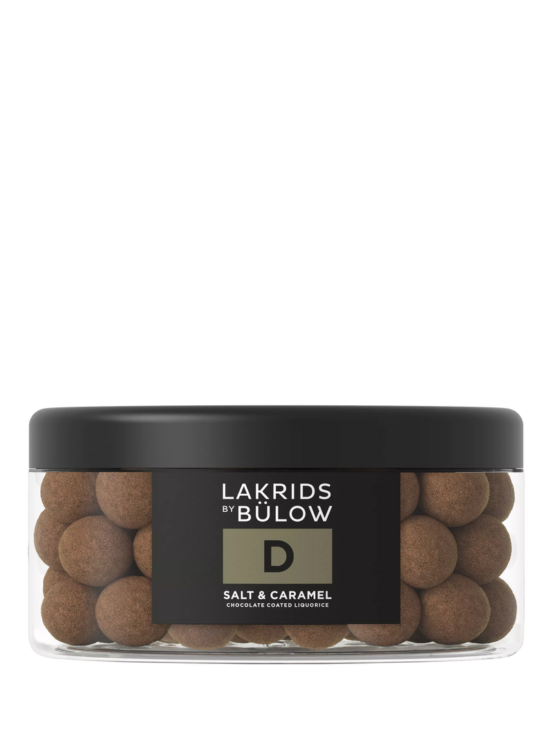 LAKRIDS BY BÜLOW chocolate coated liquorice Salt & Caramel 515g, UK version