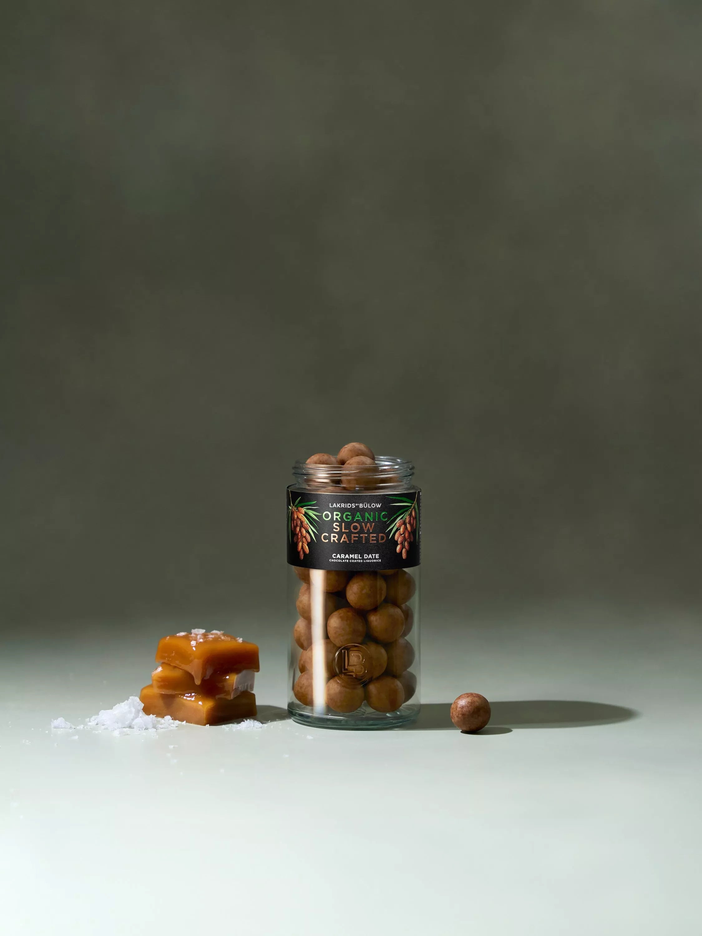 Lakrids by Bülow chocolate coated caramel liquorice 265g, imported from the UK