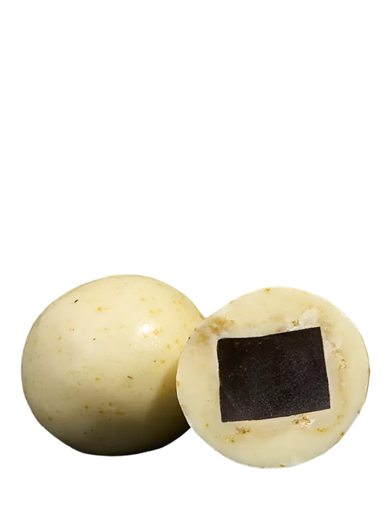Lakrids by Bülow mango vanilla chocolate coated liquorice, imported from the UK
