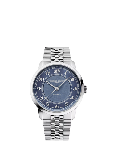 John Lewis Frederique Constant Classics Premiere Men's Watch 38.5mm Blue Dial- Buy online at McGrocer