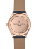 Frederique Constant watch blue dial leather strap, imported from the UK