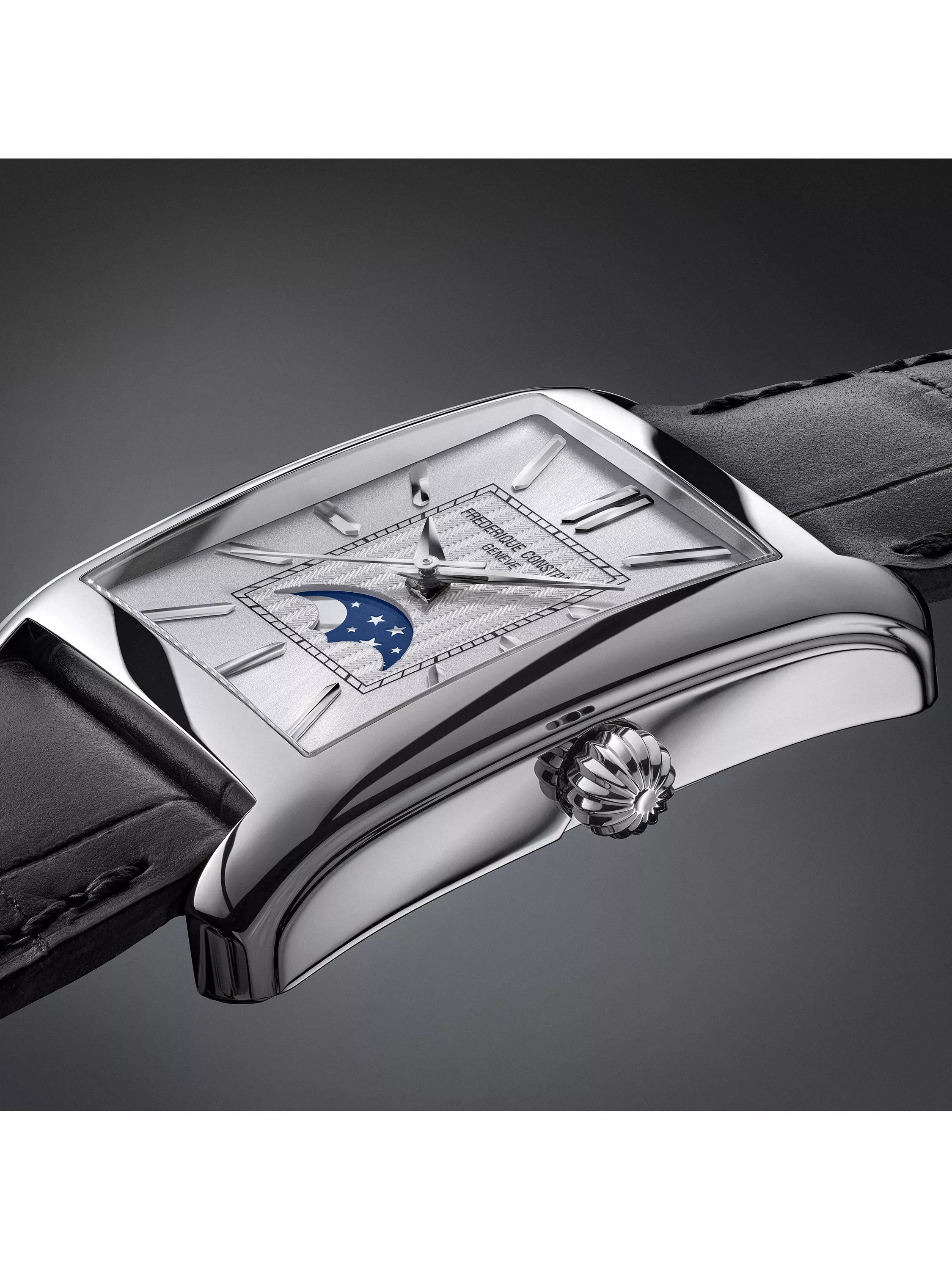 Frederique Constant Classics Carrée Moonphase automatic watch - British product