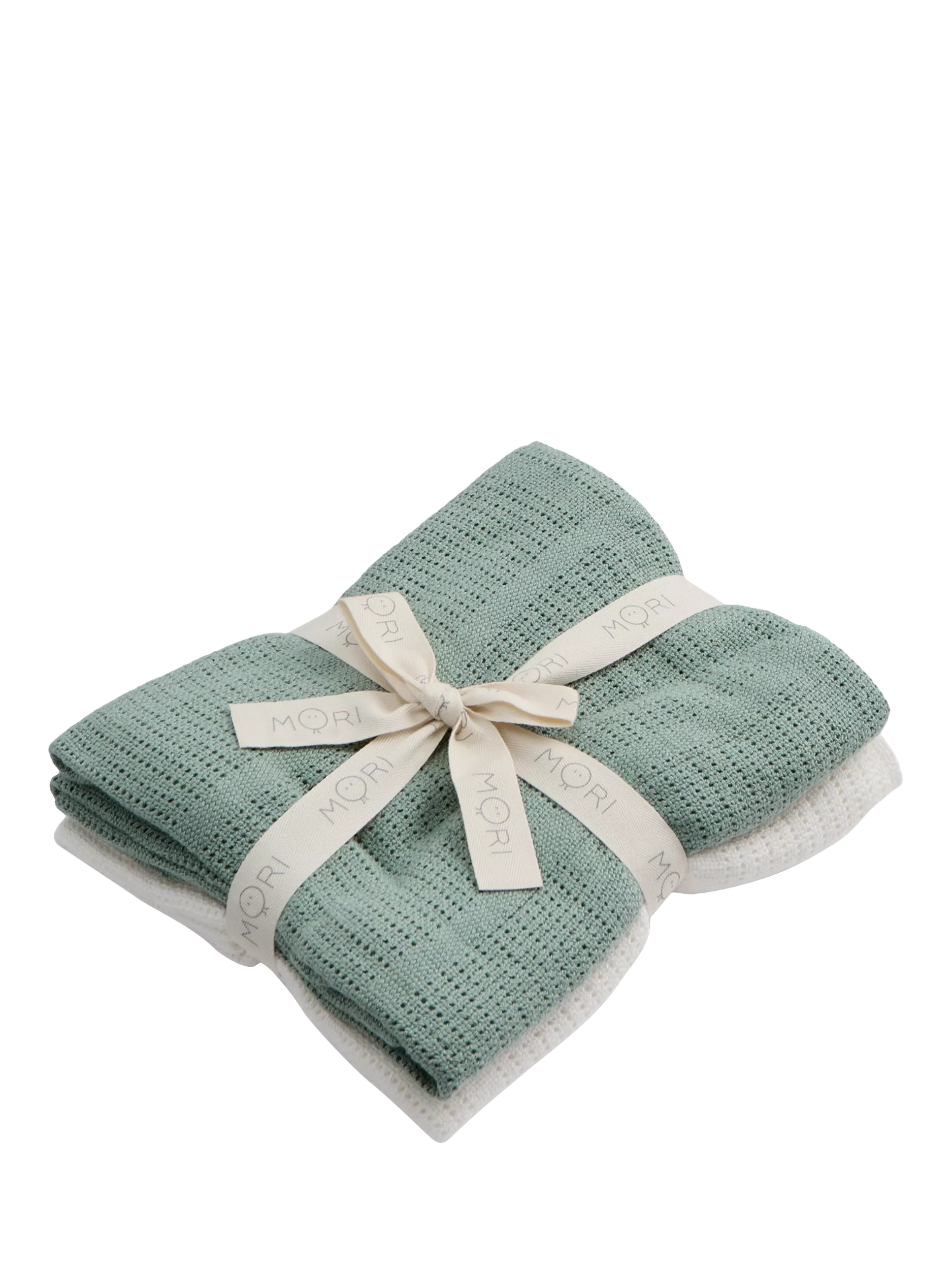 MORI baby cellular blanket 70x100cm bamboo cotton, UK version