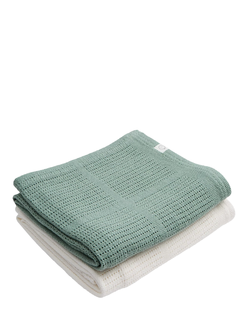 MORI baby cellular blanket 70x100cm bamboo cotton, UK version