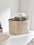 John Lewis seagrass basket with accent handles small, UK version