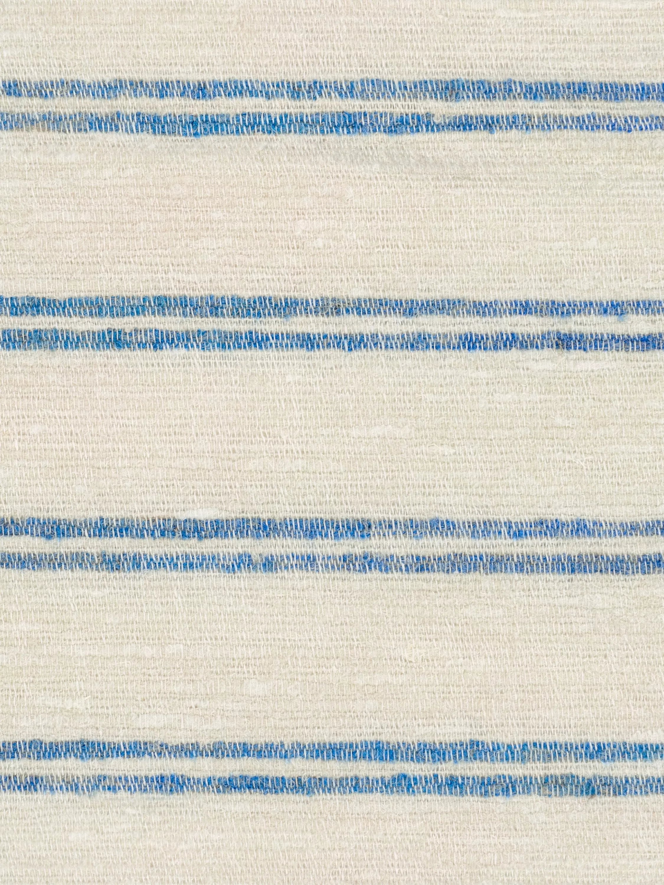 Zimmer + Rohde Asni double stripe linen blend furnishing fabric - British product