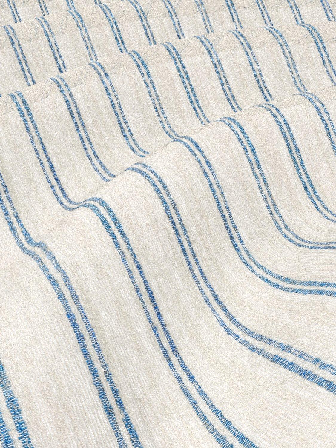 Zimmer + Rohde Asni double stripe linen blend furnishing fabric - British product