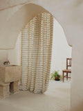 Zimmer + Rohde Asni double stripe linen blend furnishing fabric - British product